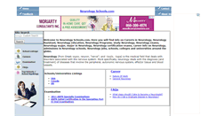 Desktop Screenshot of neurologyschools.com